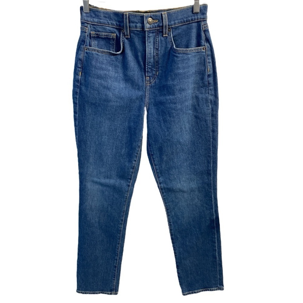 Veronica Beard Alenah Slim Straight High Rise Jeans Designer Denim Size 26